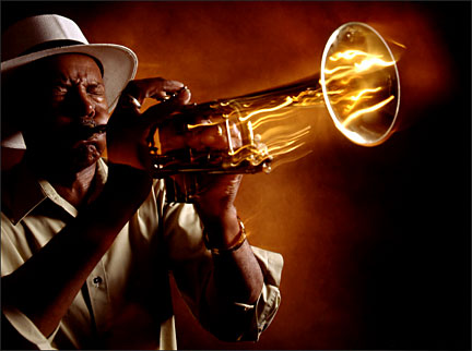 Professional Photography101 Trumpet studio shot